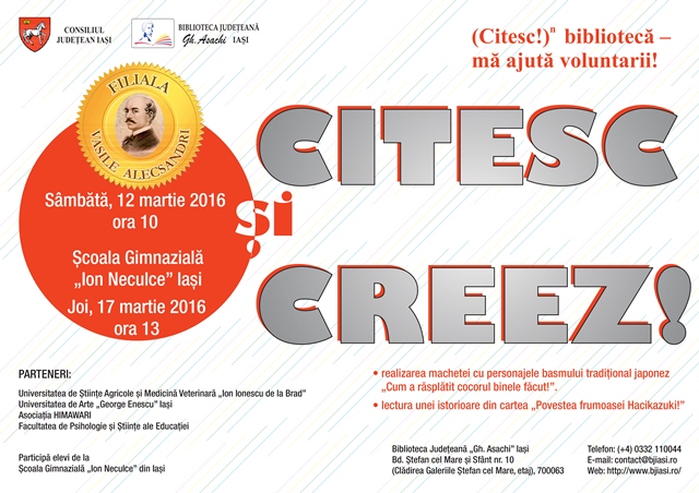 Citesc și creez!