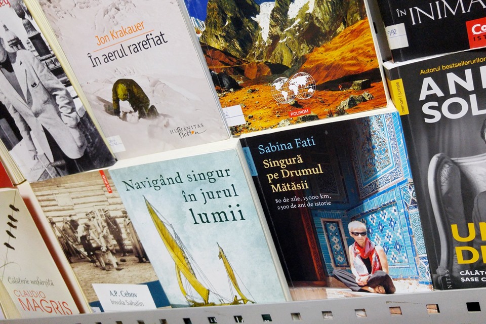Călătorii și aventuri în lumea întreagă: expoziție de carte