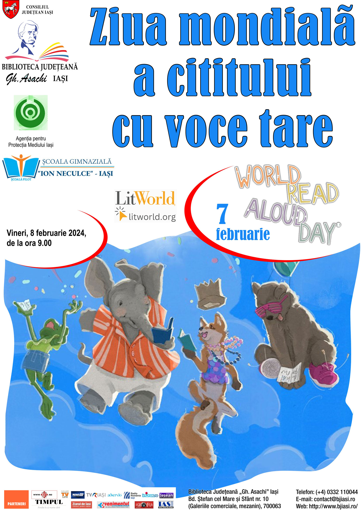 Ziua Mondială a Cititului cu Voce Tare