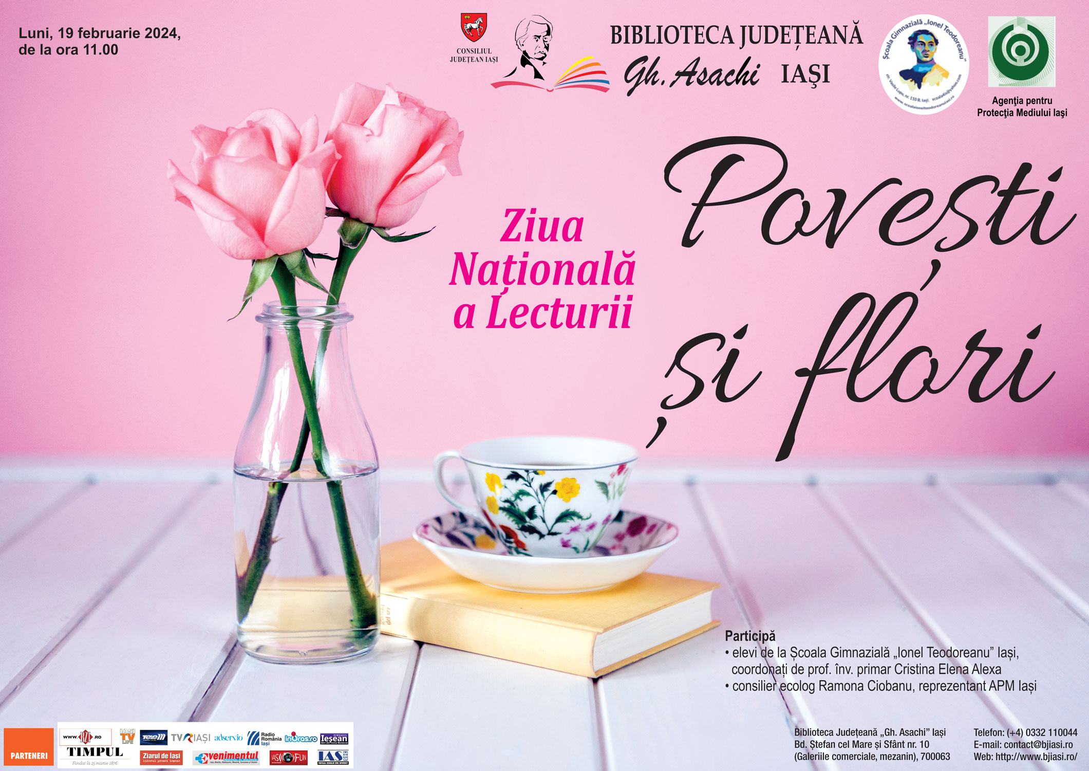 Ziua Națională a Lecturii – Povești și Flori