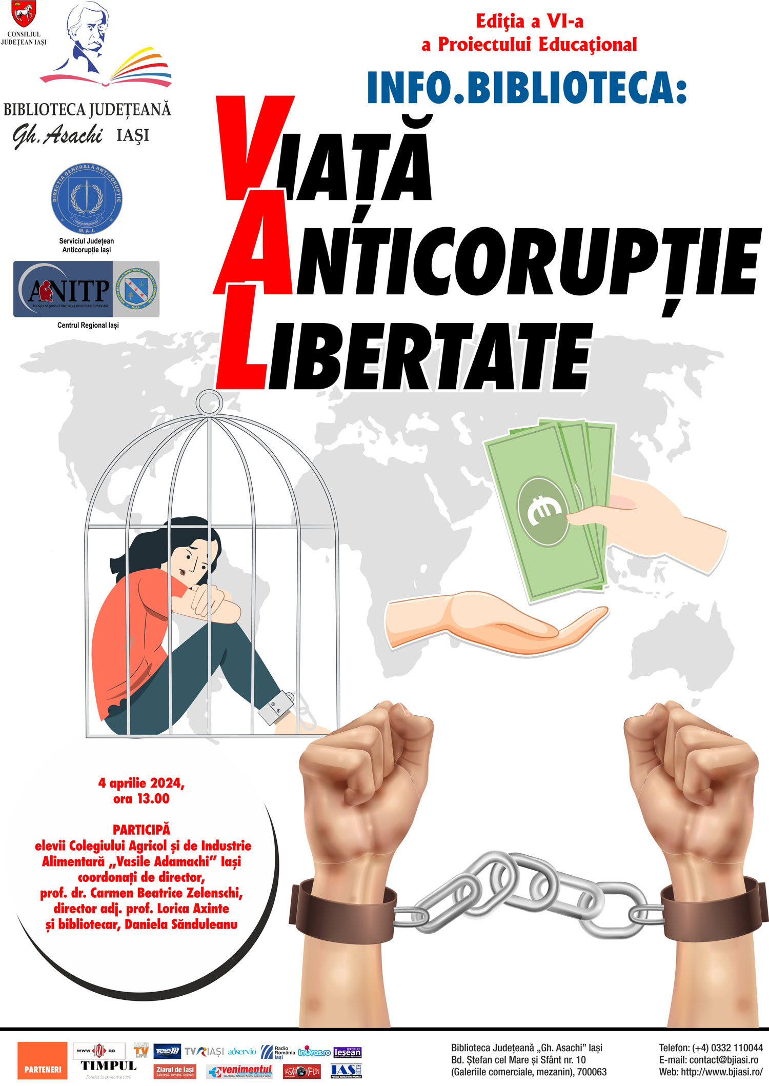 INFO.BIBLIOTECA: VIAȚĂ – ANTICORUPȚIE – LIBERTATE (VAL), ediția a VI-a