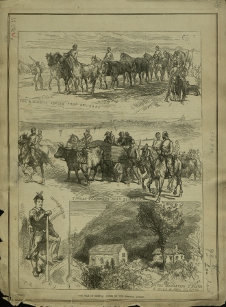 GUERRES civiles et etrangères : 1876-1877